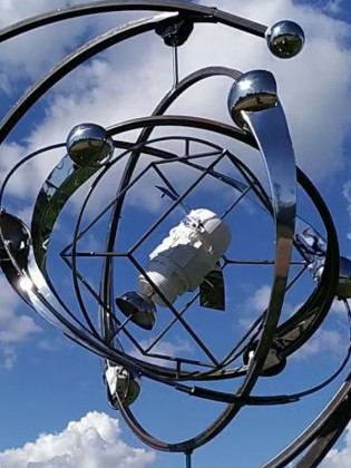 Gravity. Ветряная кинетическая скульптура