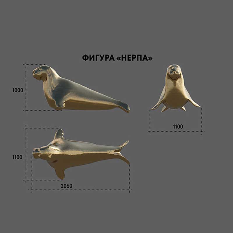 Нерпа и чайка